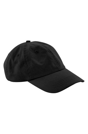 Beechfield Unisex Adult Organic Cotton Baseball Cap - Black