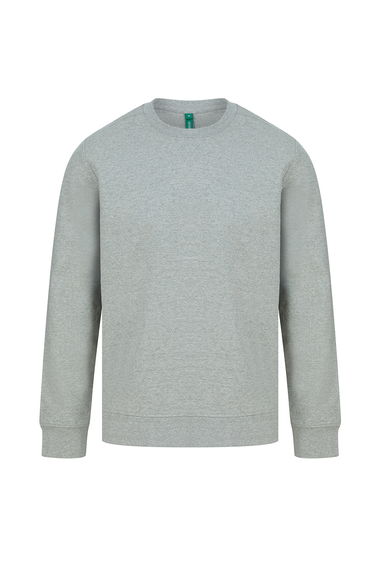 Henbury Unisex Adult Sustainable Sweatshirt - Heather Grey