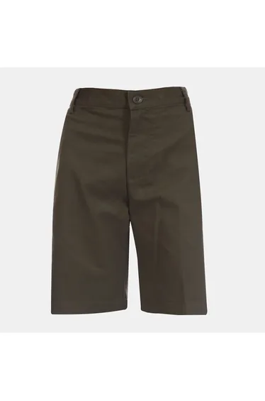 شورت برمودا ديزل أخضر بقصة مستقيمة