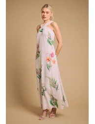 Halterneck Maxi Dress