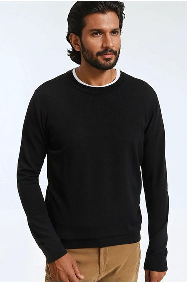 Merino Wool Jumper/Sweater Signature BASTIEN