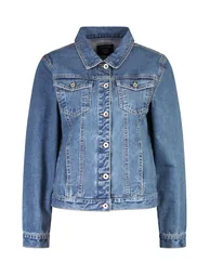 Denim Western Jacket - mid blue - 2