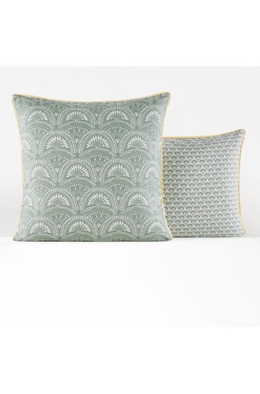 Jaipur Green Washed Cotton Pillowcase