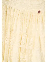 Annabelle Vintage Lace Mesh Dress - 7