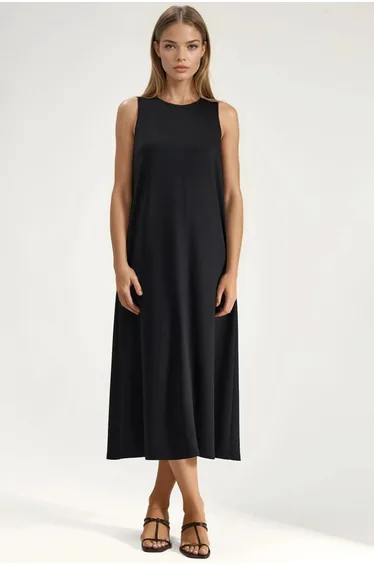 فستان ميدي بجيوب