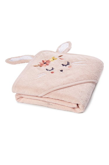 Florence the Rabbit Organic Cotton Baby's Bath Cape