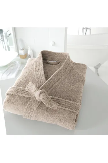 روب إستحمام قطن بنمط كيمونو