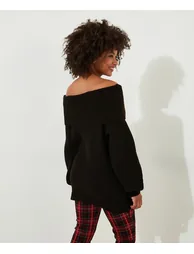 Balloon Sleeve Jumper/Sweater - 1