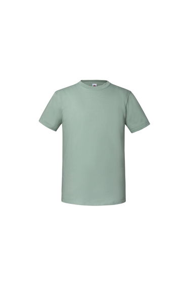 Fruit of the Loom Mens Iconic Premium Ringspun Cotton T-Shirt - Sage