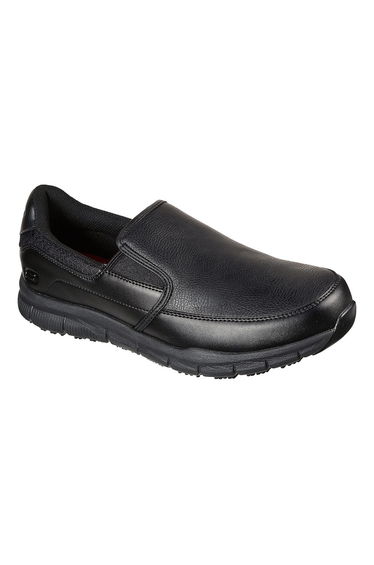 Skechers Mens Nampa Groton Occupational Shoes - Black
