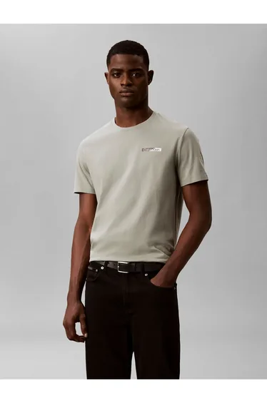Ss Split Standard Graphic Tee Shadow