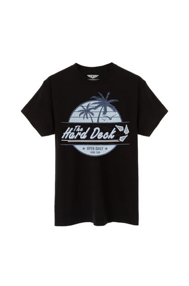 Top Gun: Maverick Mens The Hard Deck T-Shirt - Black