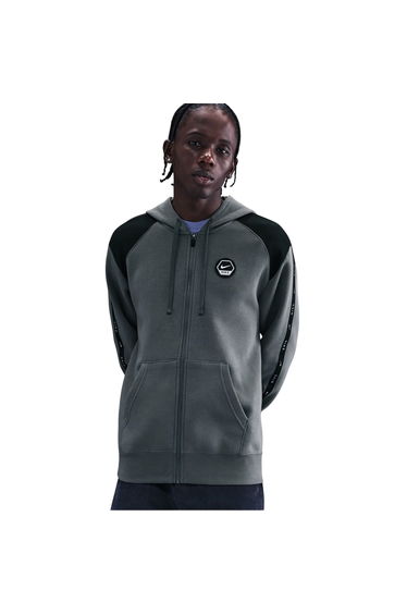 Nike Mens Move Full Zip Hoodie - Grey/Black