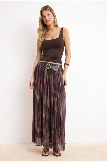 Brown Skirt