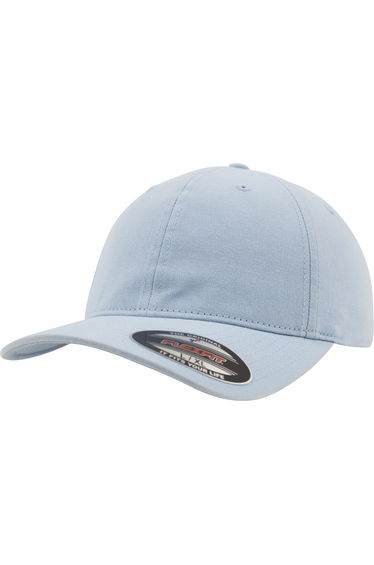 Flexfit Garment Washed Cotton Dad Baseball Cap - Light Blue
