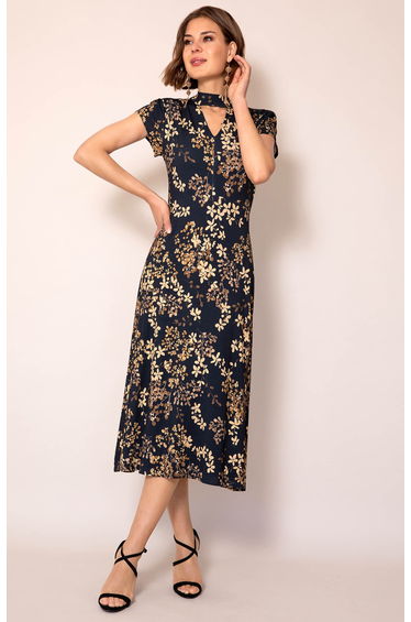 Saffie Dress (Golden Blossom)