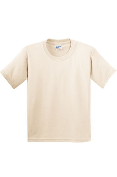 Gildan Youth Unisex Heavy Cotton T-Shirt - Natural