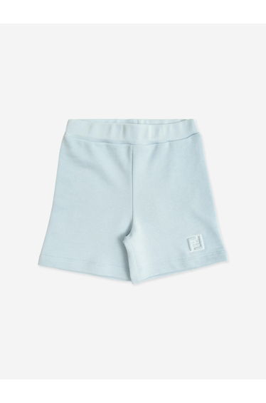 Fendi Baby Boys Logo Shorts in Blue