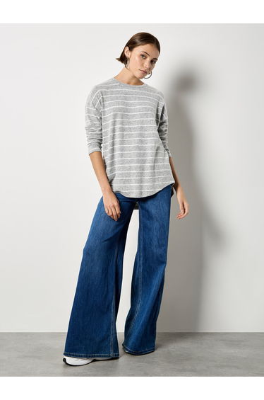 Soft Touch Stripe Top