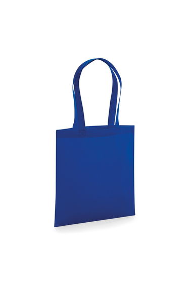Westford Mill Organic Premium Cotton Tote Bag - Bright Royal