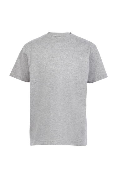 SOLS Kids Unisex Imperial Heavy Cotton Short Sleeve T-Shirt - Heather Grey