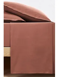 شرشف سرير قطن سادة