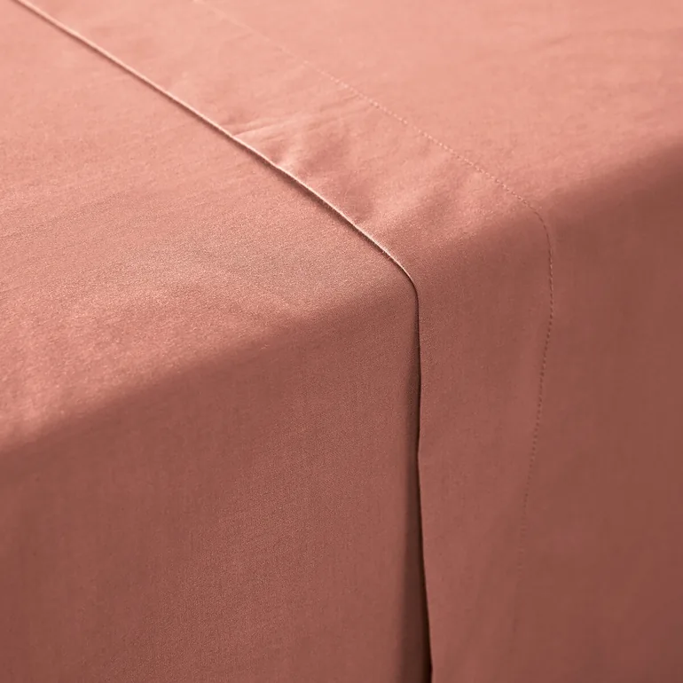 شرشف سرير قطن سادة - 5