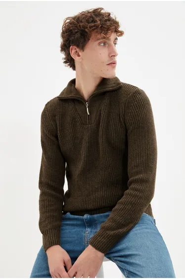 Sweater - Brown - Regular fit