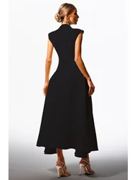 Paca Choker Sleeveless Maxi Dress - 5