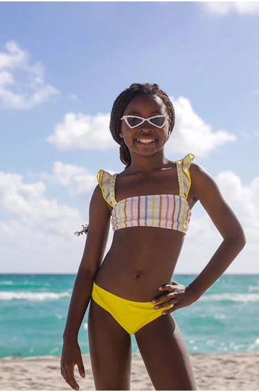 Girls Thelma Bikini in Yellow