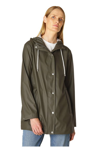 Ilse Jacobsen Rain Coat Army Green