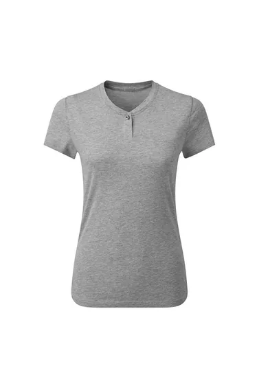 Premier Womens/Ladies Comis Marl Sustainable T-Shirt - Grey