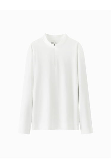 Men's Quarter Zip Long Sleeve Top