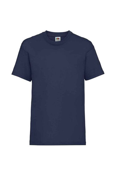 Fruit of the Loom Childrens/Kids Valueweight T-Shirt - Deep Navy