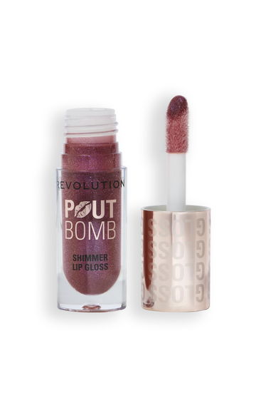 Revolution Pout Bomb Shimmer Gloss Berry Lustre
