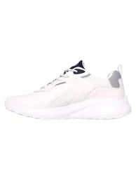 Skechers Mens Bobs Squad Chaos Elevated Drift Trainers - White/Multicoloured - 1