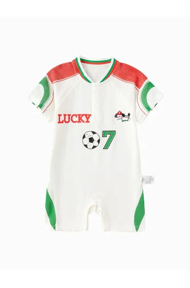 Unisex Short Sleeve Romper