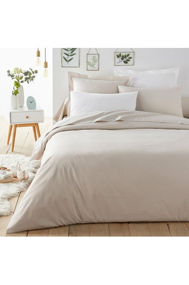 SCENARIO Plain Cotton Bolster Case
