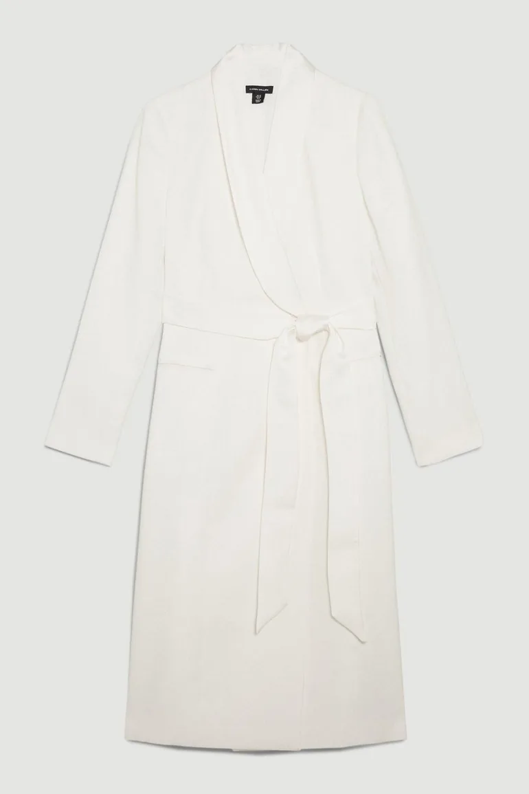 white tuxedo midi dress Midi Dress Next Tuxedo Dress Tailored Polished Viscose Collared Detail Tuxedo Midi Dress