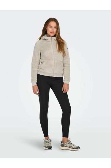 Fluffy Zip-Up Jacket
