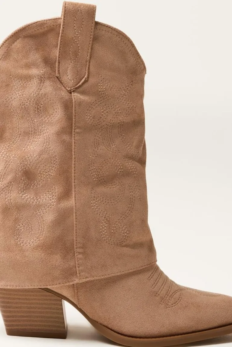 Short Cape Cowboy Boots - 1