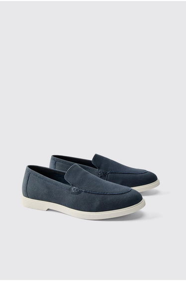 Faux Suede Loafer