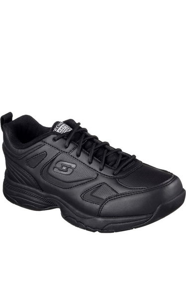 Skechers Womens/Ladies Dighton-Bricelyn SR Leather Relaxed Fit Safety Shoes - Black