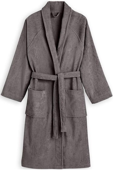 Best Quality Cotton Velvet Tie-Front Bathrobe