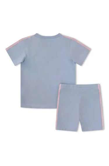 Boy's adidas Juniors T-Shirt and Short Set in Blue