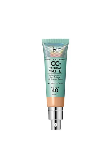 IT Cosmetics Your Skin But Better CC+ Natural Matte with SPF 40 32ml-Medium