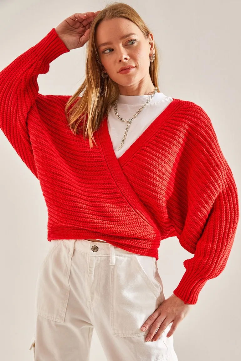 Women's Tie Detailed Knitwear Cardigan