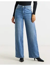 Light Wash 99/1 Slouchy Wide Leg Jeans - 7