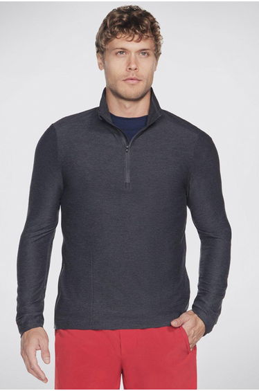 Godri All Day 1/4 Zip Bold Black