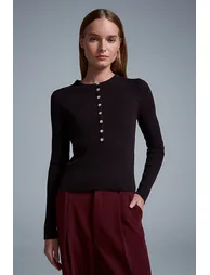 DILVIN Women's Acrylic Wool Blend Sweater